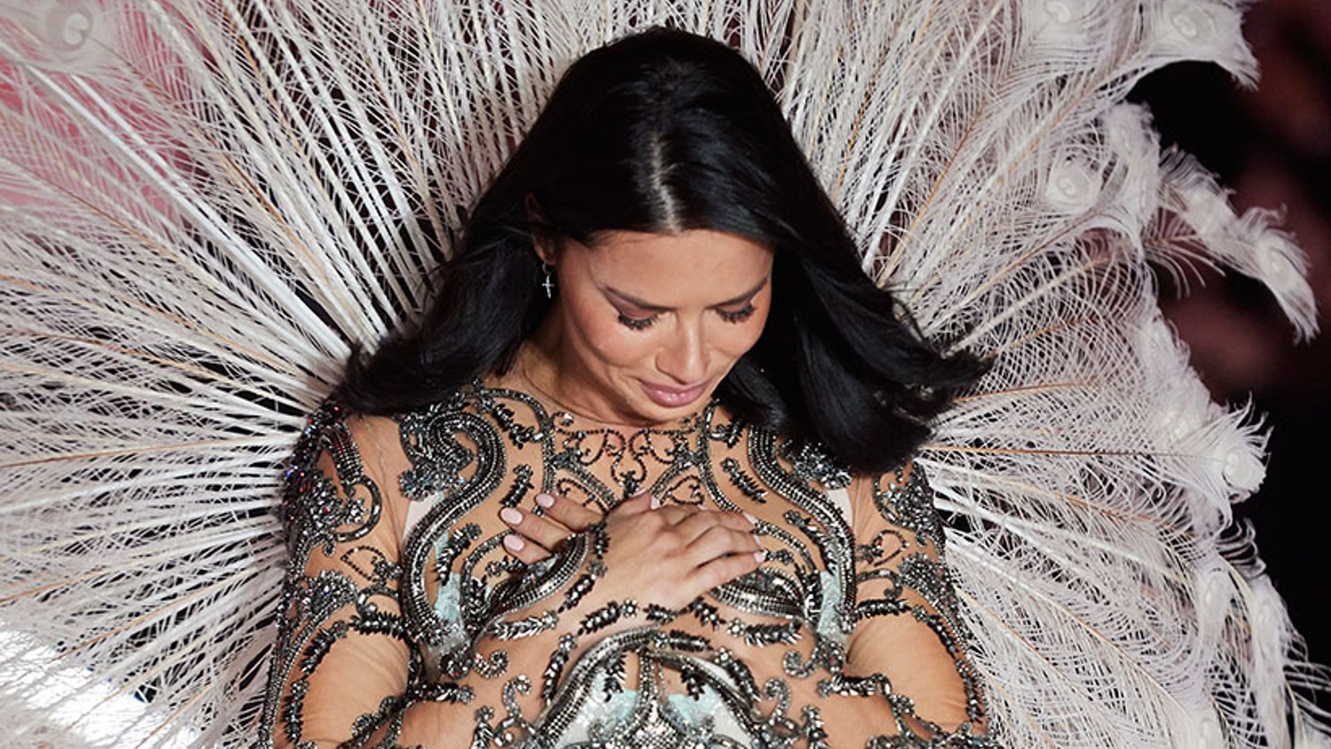 See Adriana Lima's epic final walk for Victoria's Secret as she retires her wings