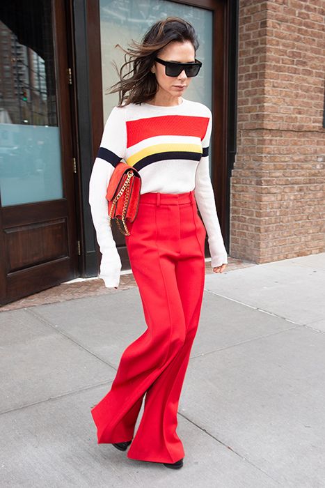 Victoria Beckham’s amazing striped jumper is something you will really ...