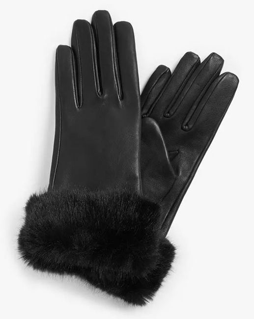 john-lewis-black-gloves