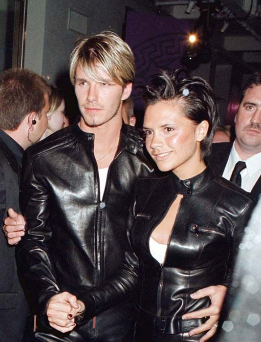 David Beckham on his and Victoria's matching leather outfits: 'What ...