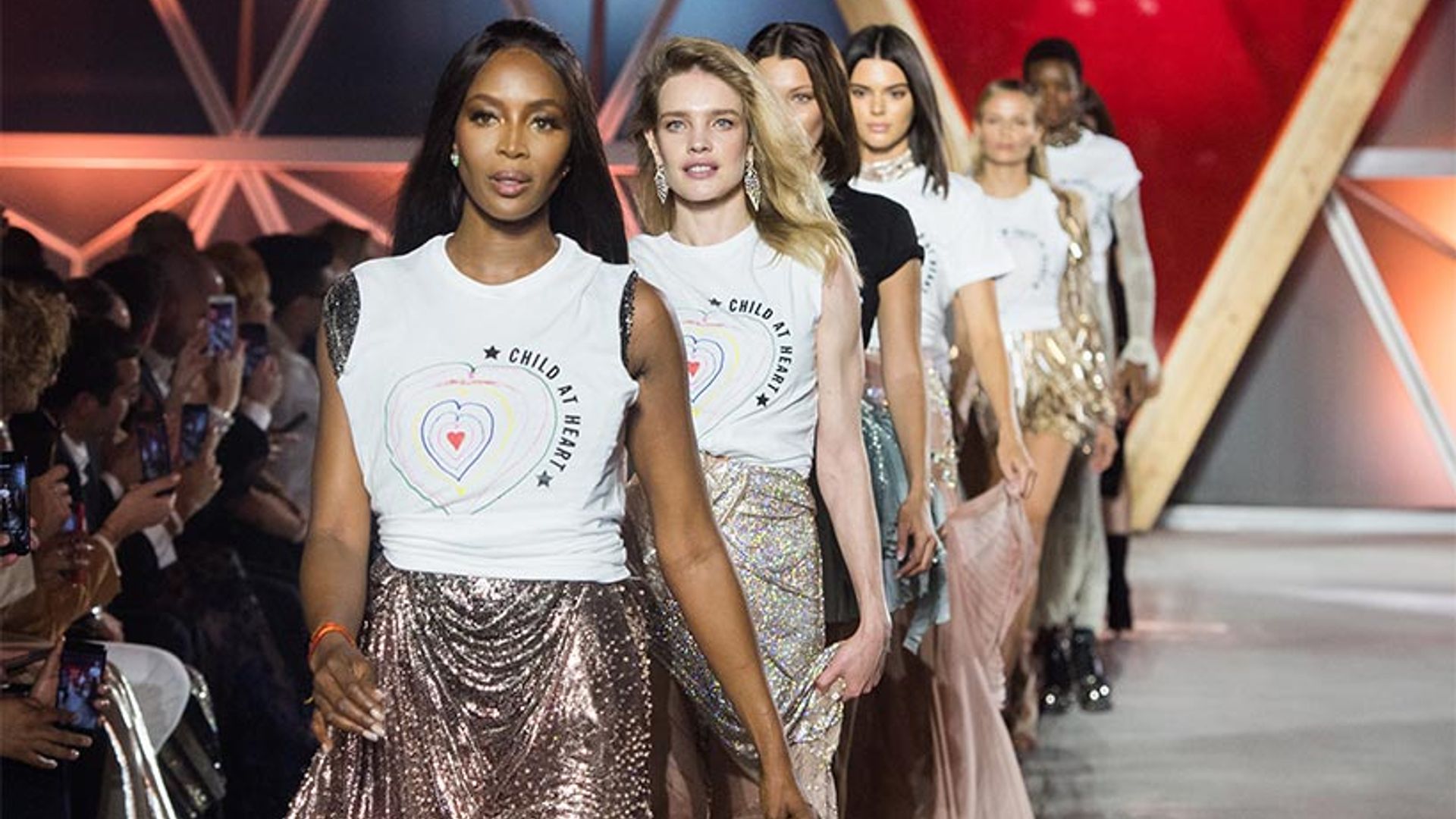 Naomi Campbell brings A-list stars to Cannes charity catwalk show