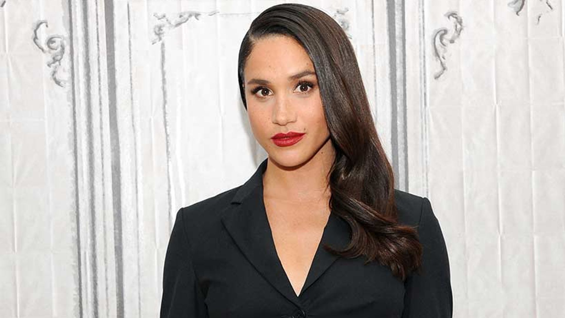 Meghan Markle wows in colourful Misha Nonoo skirt at Suits 100th episode party