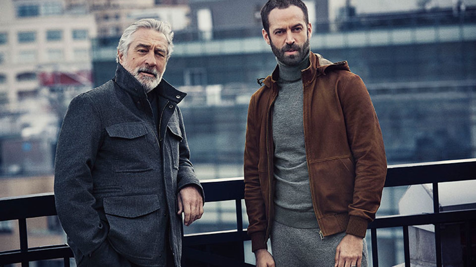 Robert De Niro and Benjamin Millepied suit up for new Ermenegildo Zegna campaign