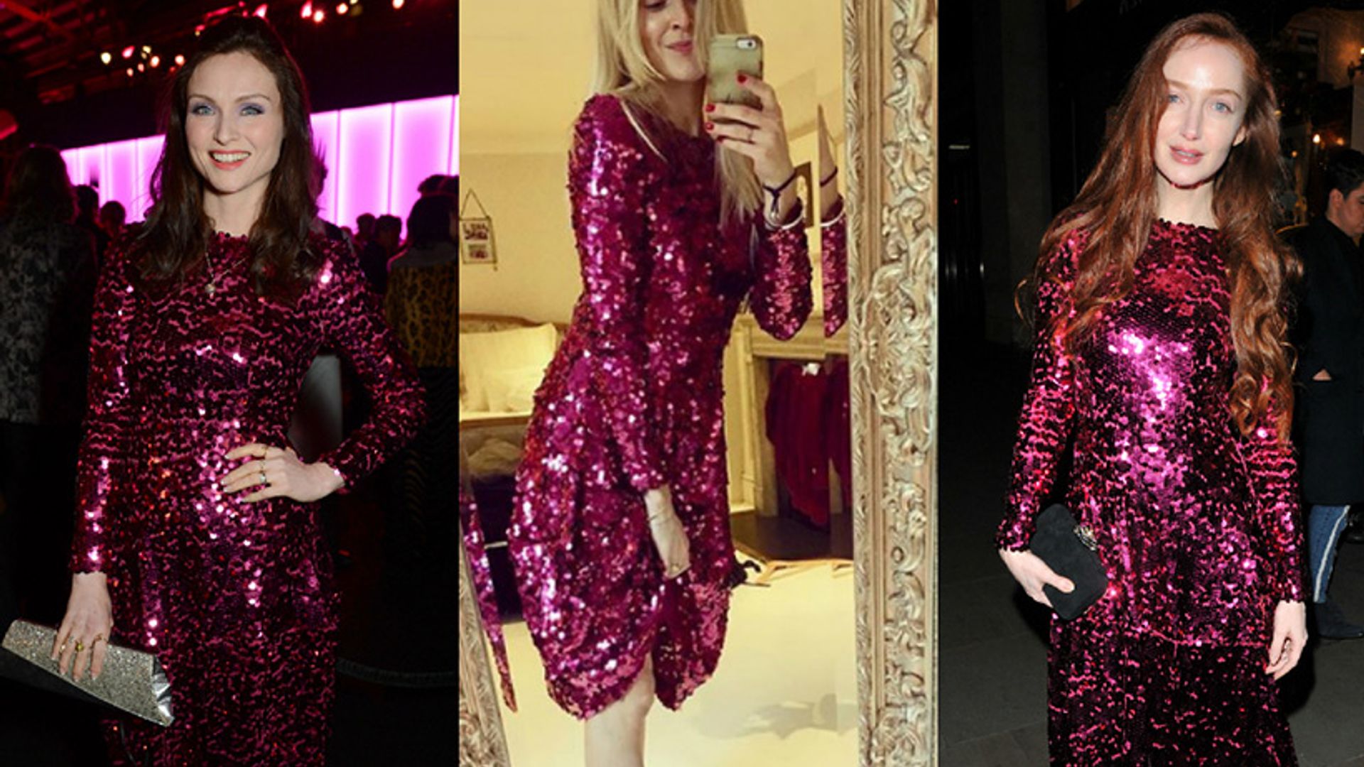 The sparkly pink dress all the celebs are wearing!