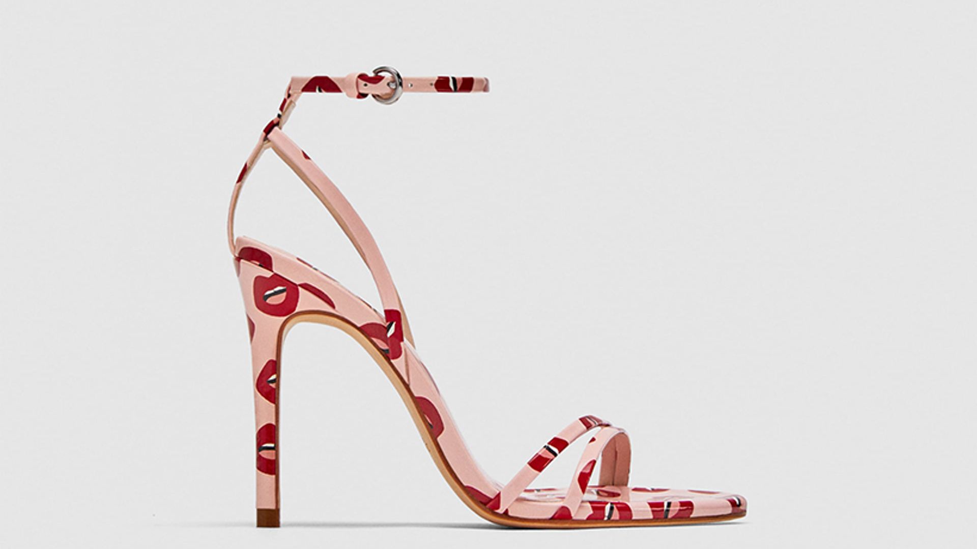 HFM's Tuesday Shoesday! Get lippy with ZARA's fun high-heel sandals
