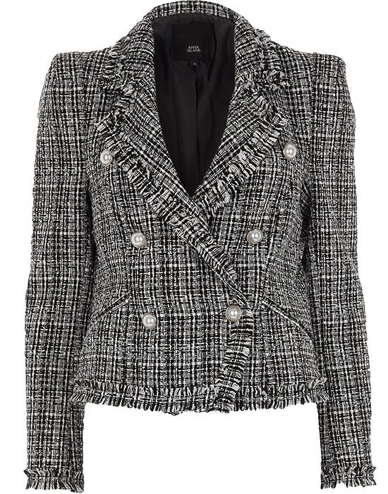 boucle jacket outfit