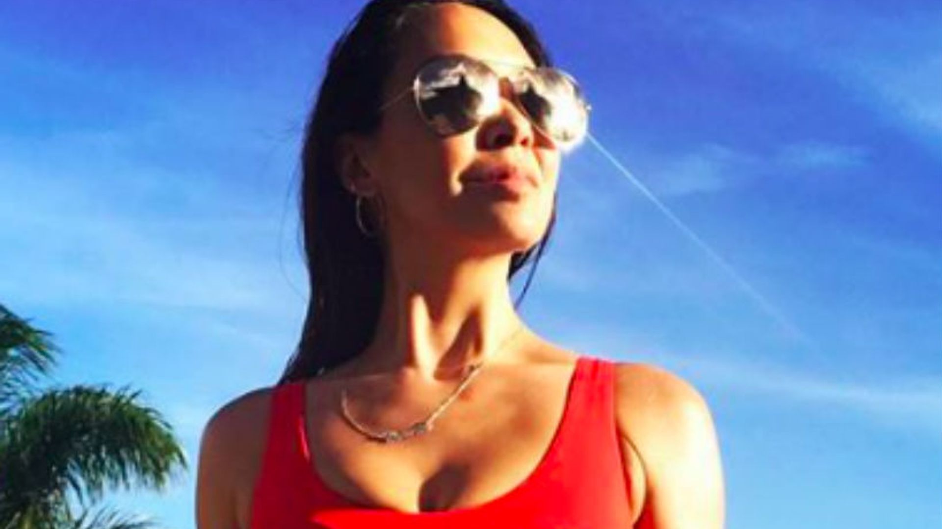 Myleene Klass shows off toned physique in stylish £44 swimsuit – and it's still in stock!