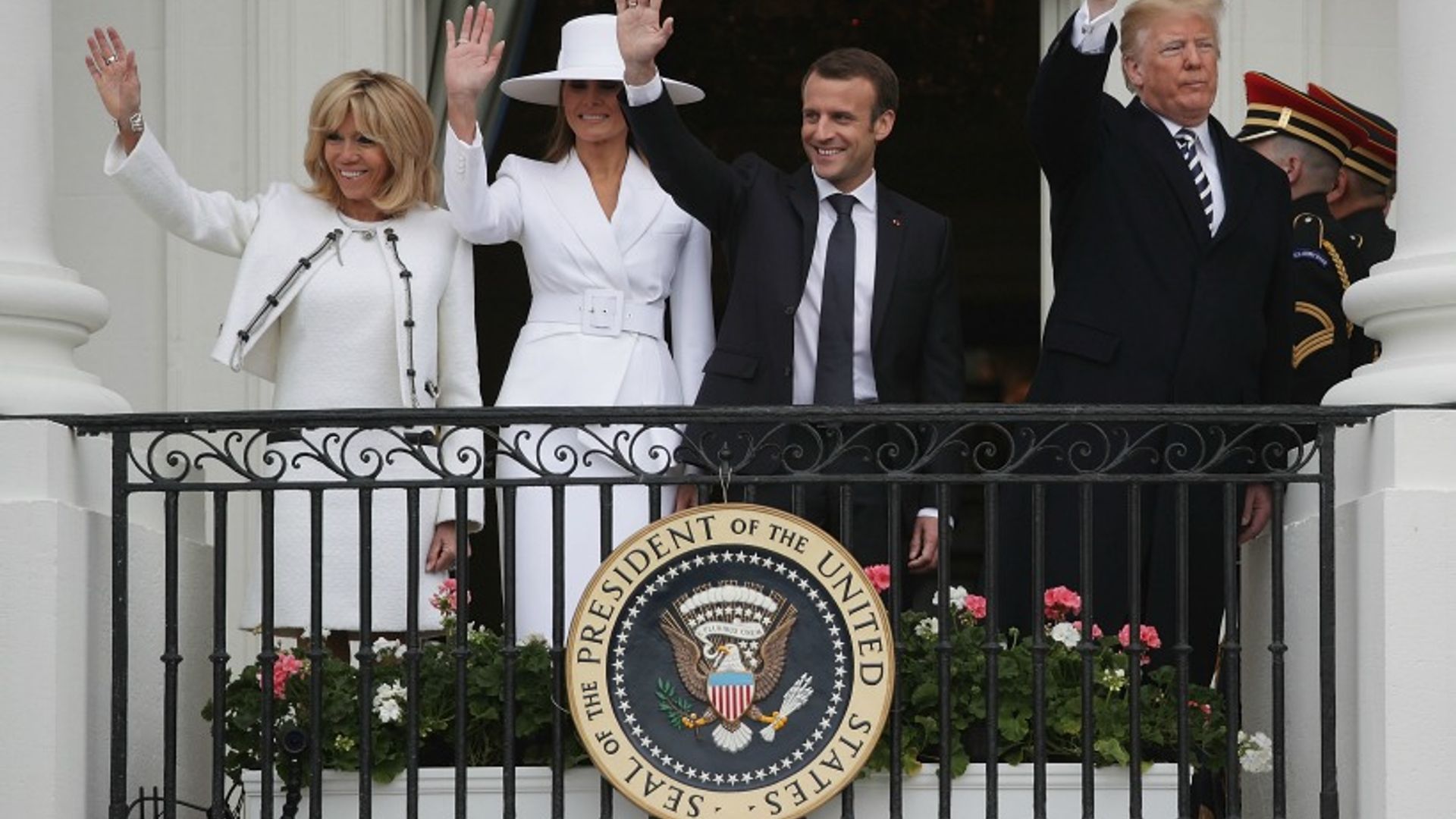 When the women steal the show! Why everyone is talking about Melania Trump & Brigitte Macron