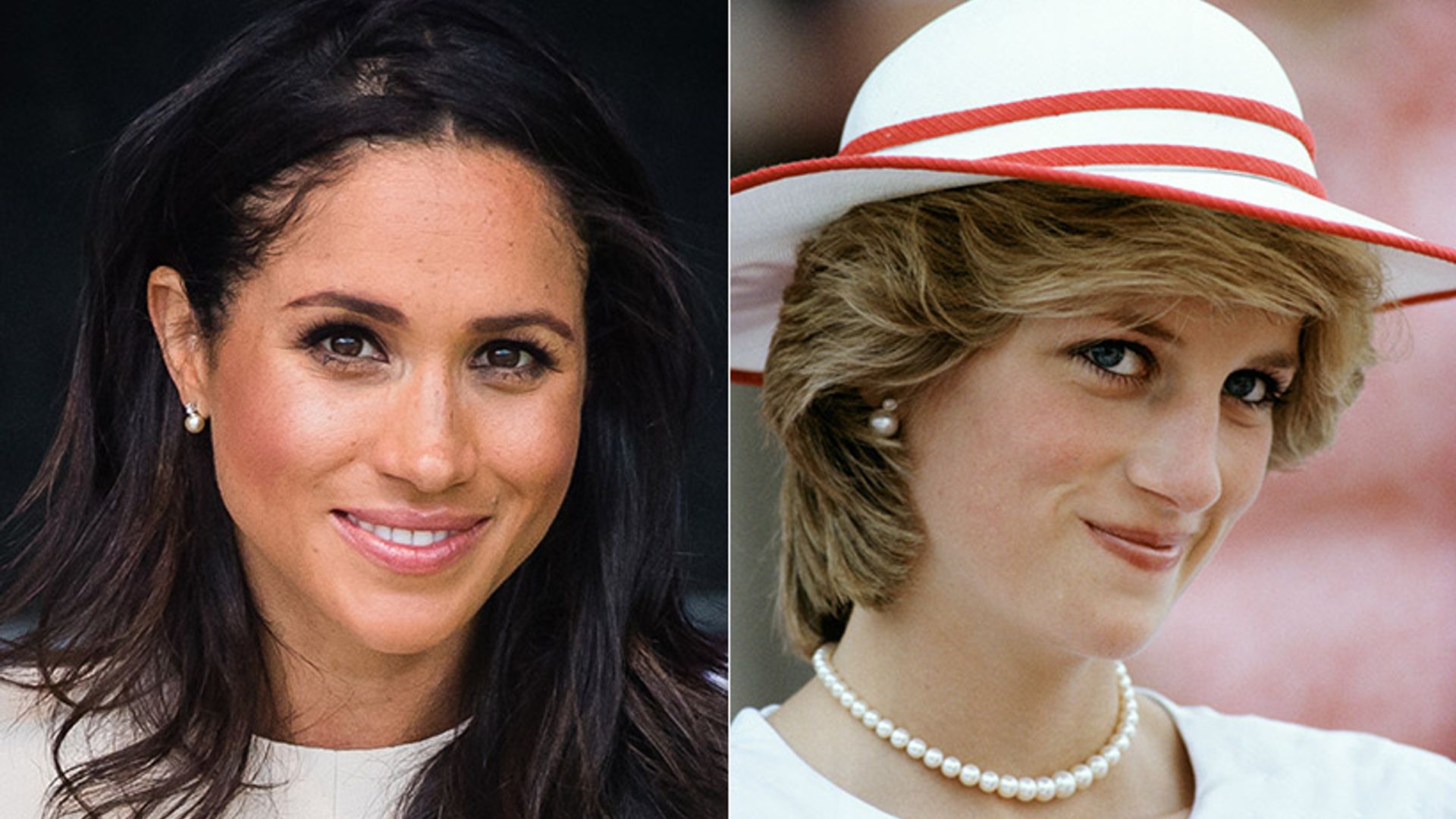 Is Meghan Markle wearing Princess Diana's pearl earrings in Cheshire? |  HELLO!