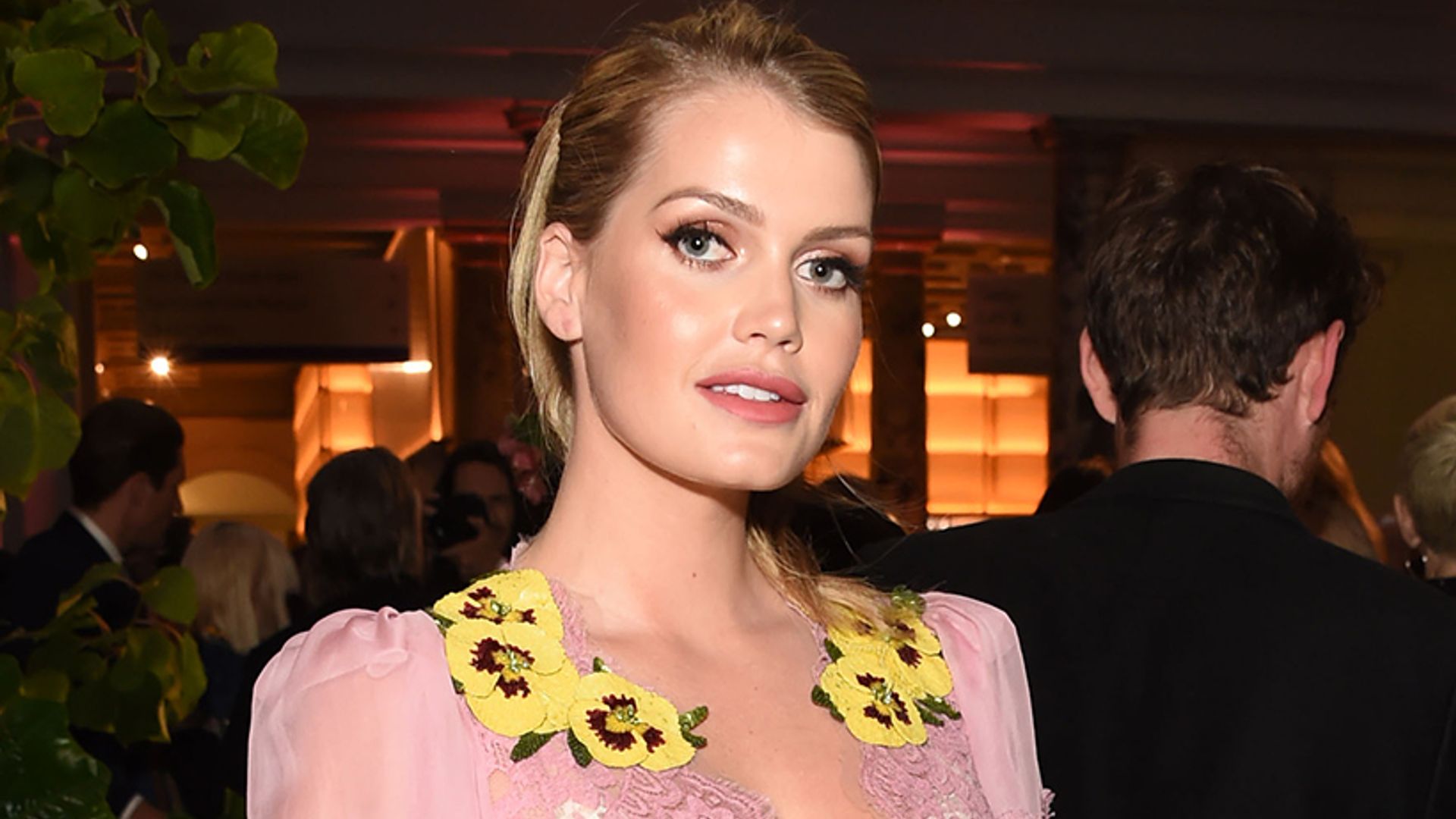 Lady Kitty Spencer just wore a very sheer dress (and it's stunning!)