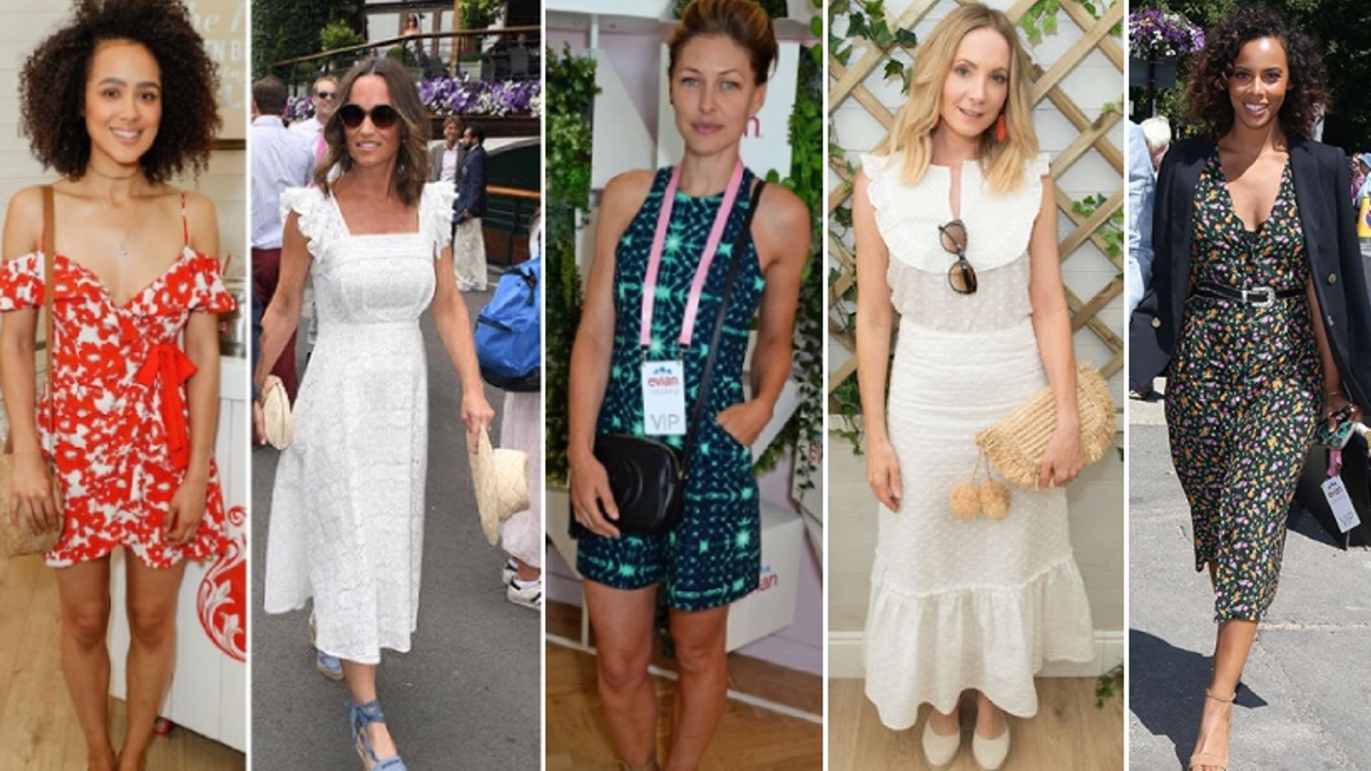 Wimbledon 2018: What the celebrities are wearing on centre court