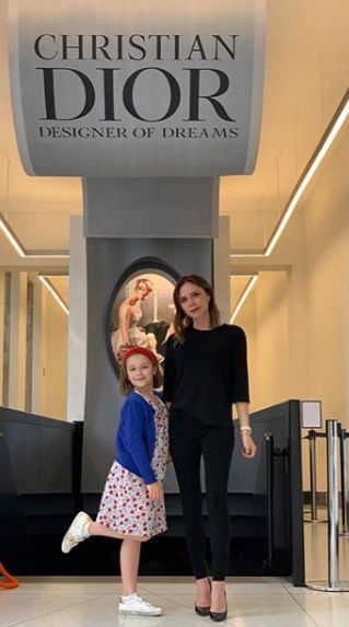 Victoria Beckham took daughter Harper 