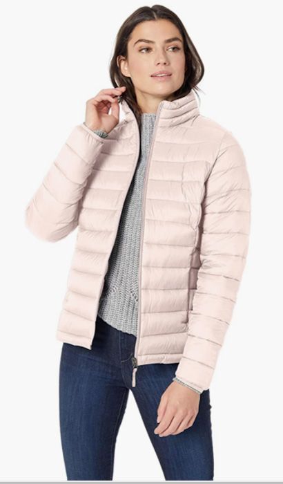 Women's Ultra Lightweight Hooded Packable Down Jacket Quilted Padded Puffer Coat 