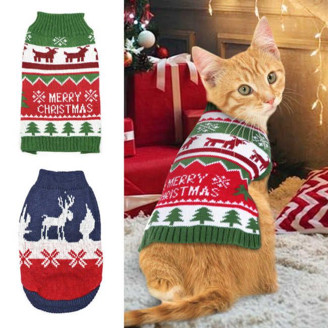 ebay merry christmas cat jumper
