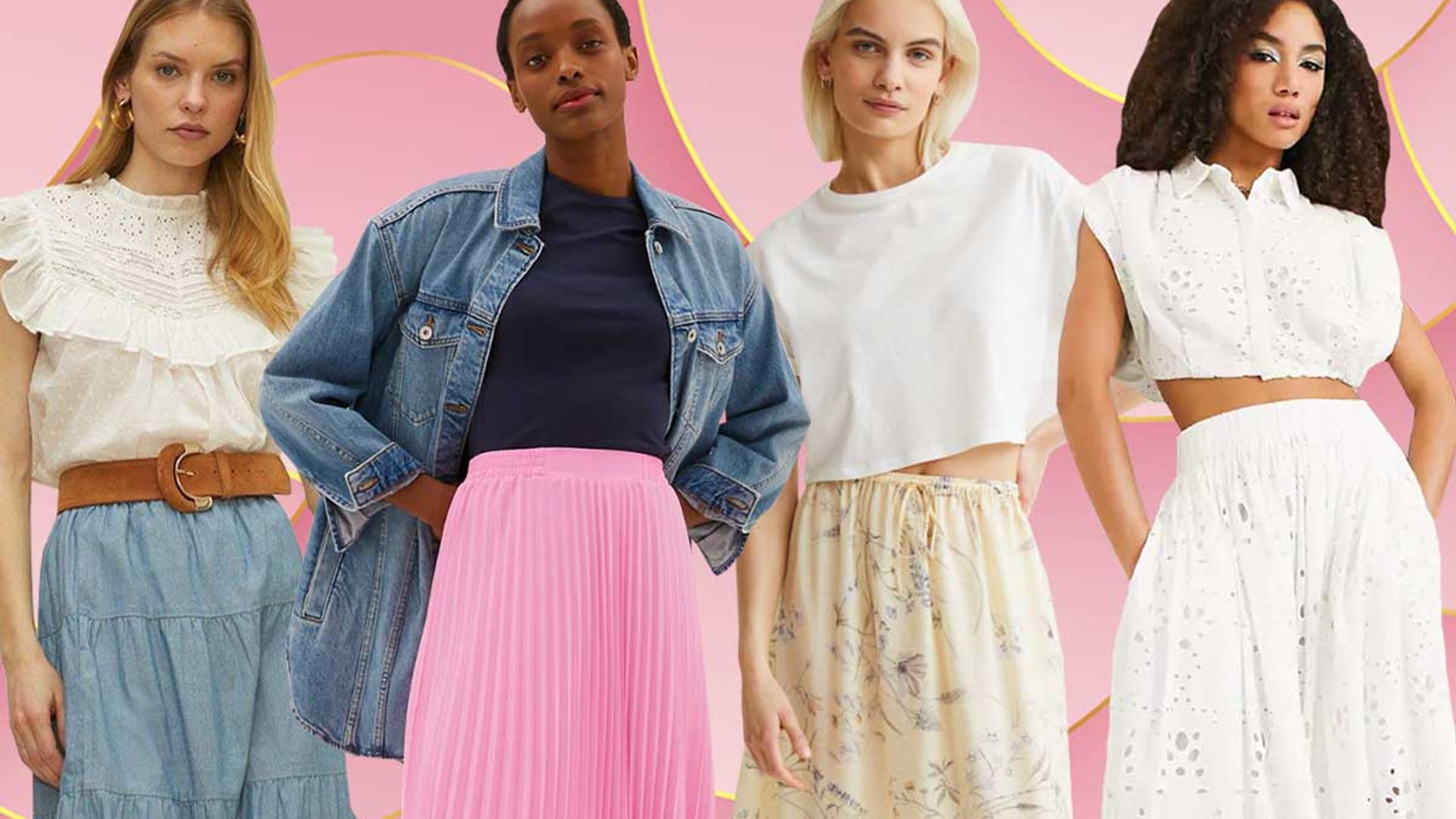 10 flattering midi skirts for summer: From Marks & Spencer to ASOS, Zara & MORE