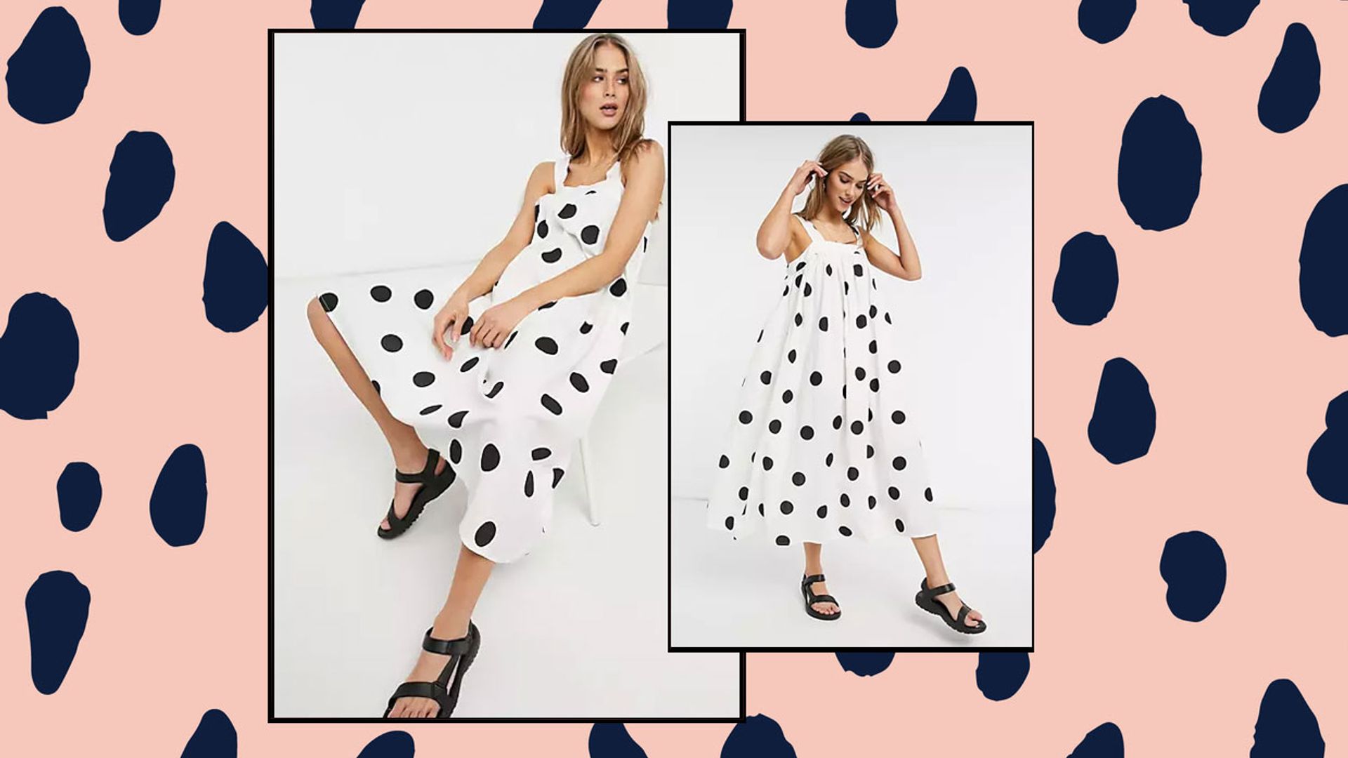 ASOS shoppers are obsessed with new designer-inspired £22.40 polka dot summer dress