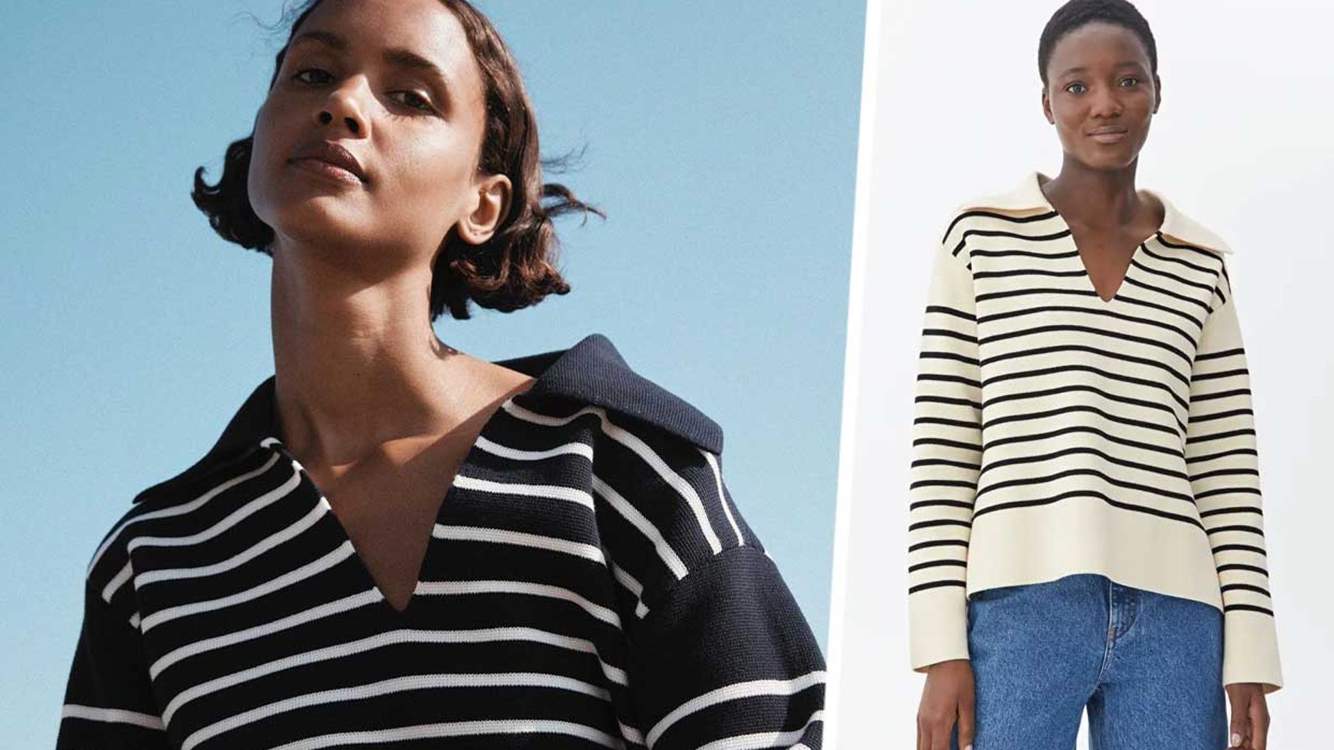 The striped sweater is trending right now - shop our favourites