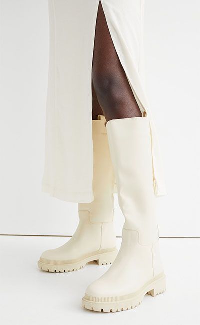 white-hm-boots