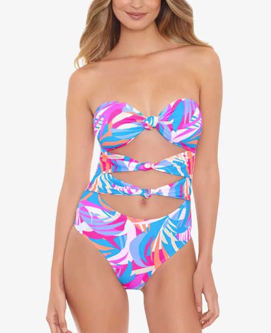 best swimsuits under 50 dollars macys strapless