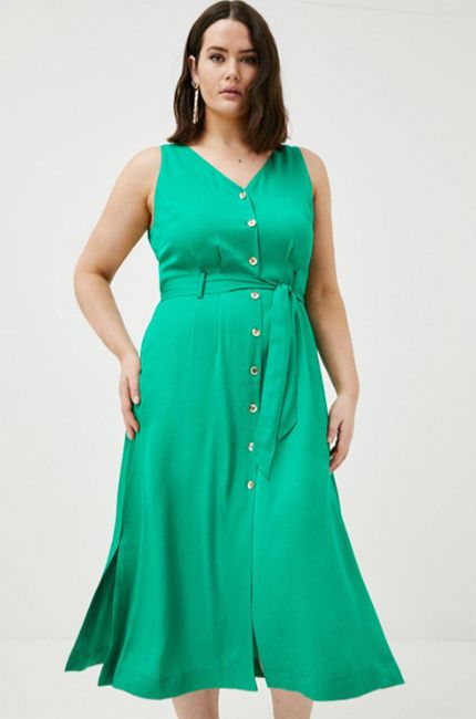 karen-millen-green-dress