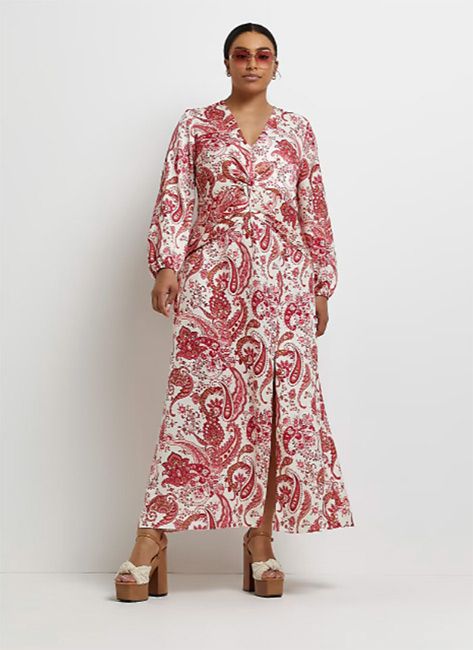river-island-plus-size-floral-dress-red