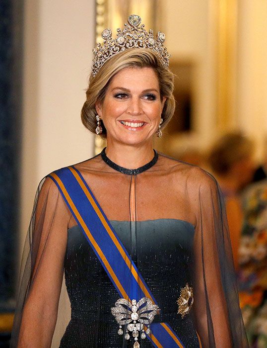 Queen Maxima at state banquet