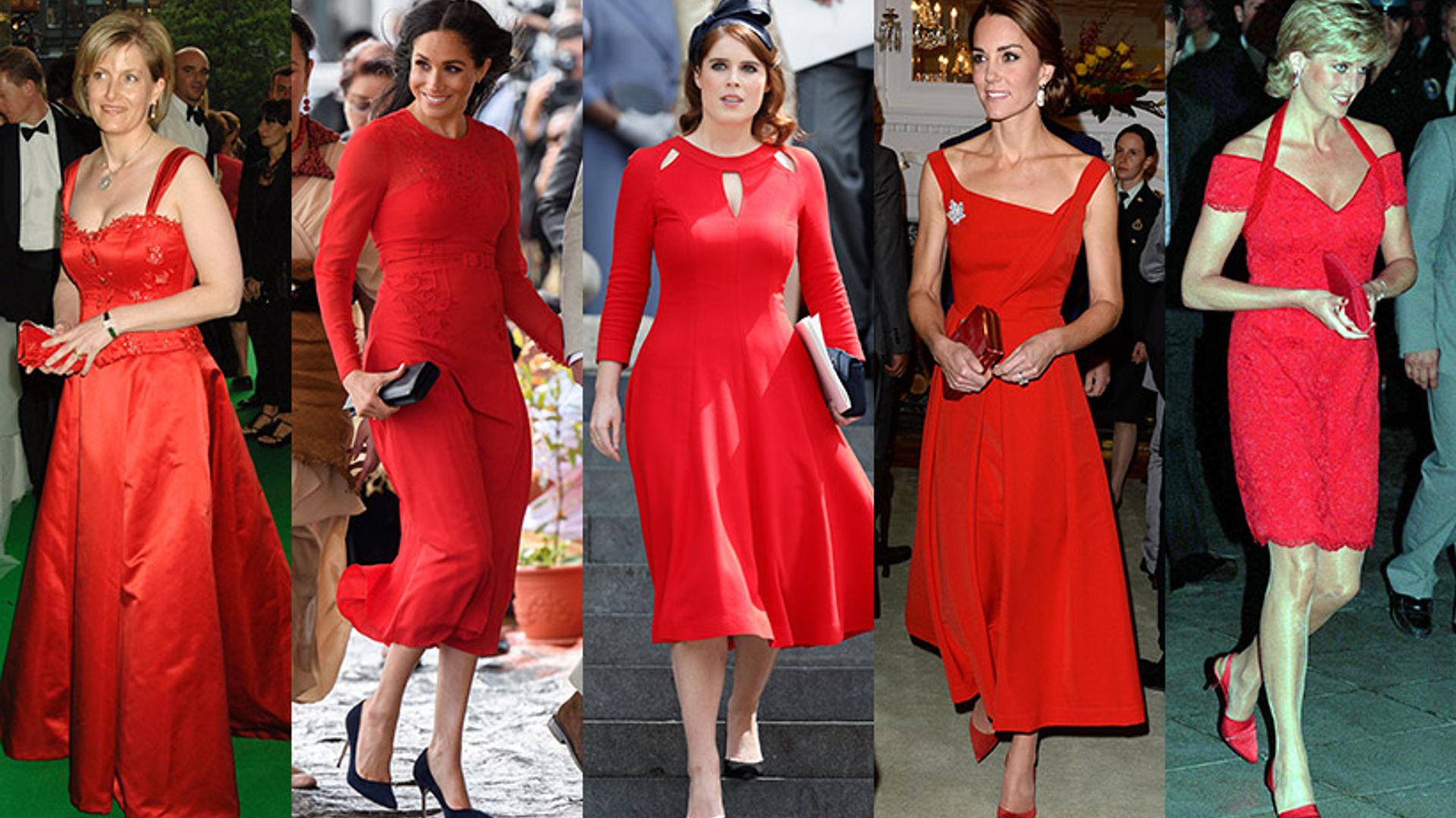 THIS is how to wear red according to the royal family
