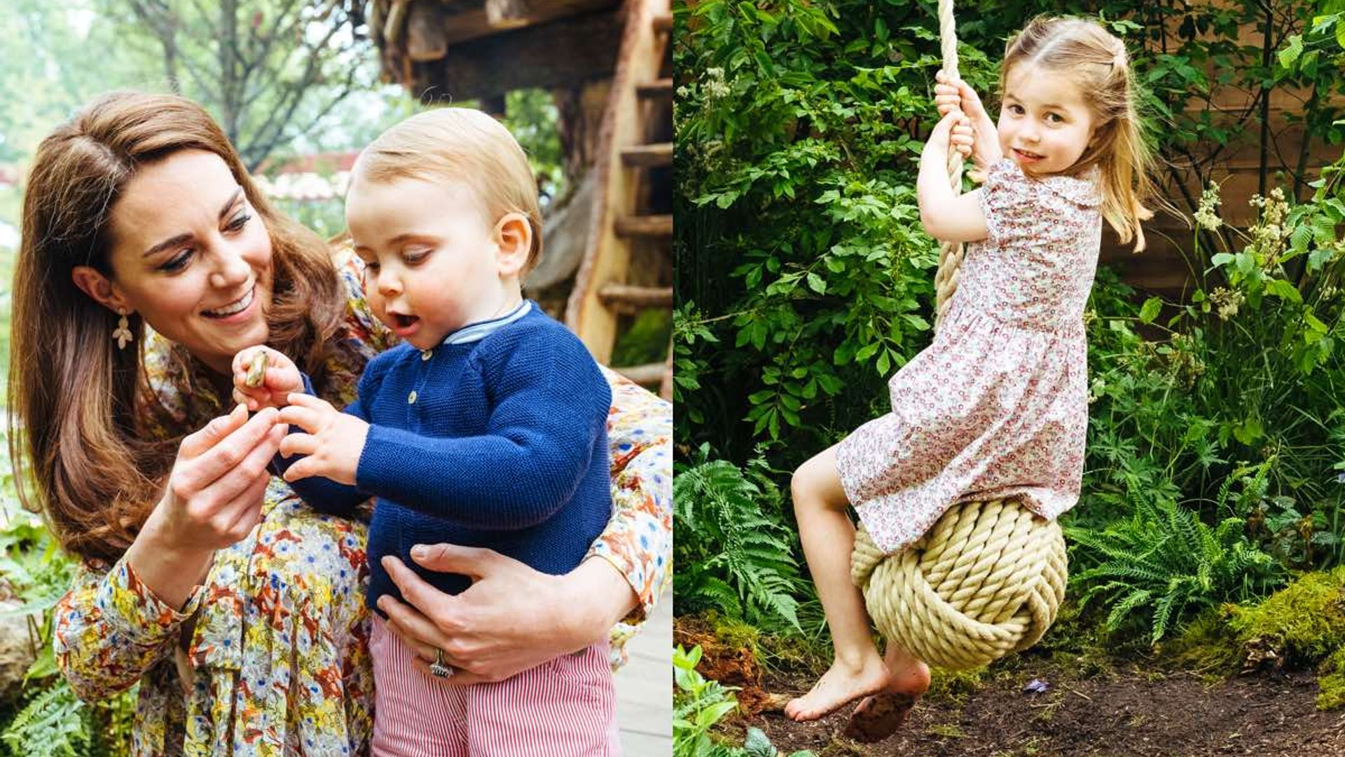 Prince George, Princess Charlotte and Prince Louis wear ADORABLE outfits in newly released ...