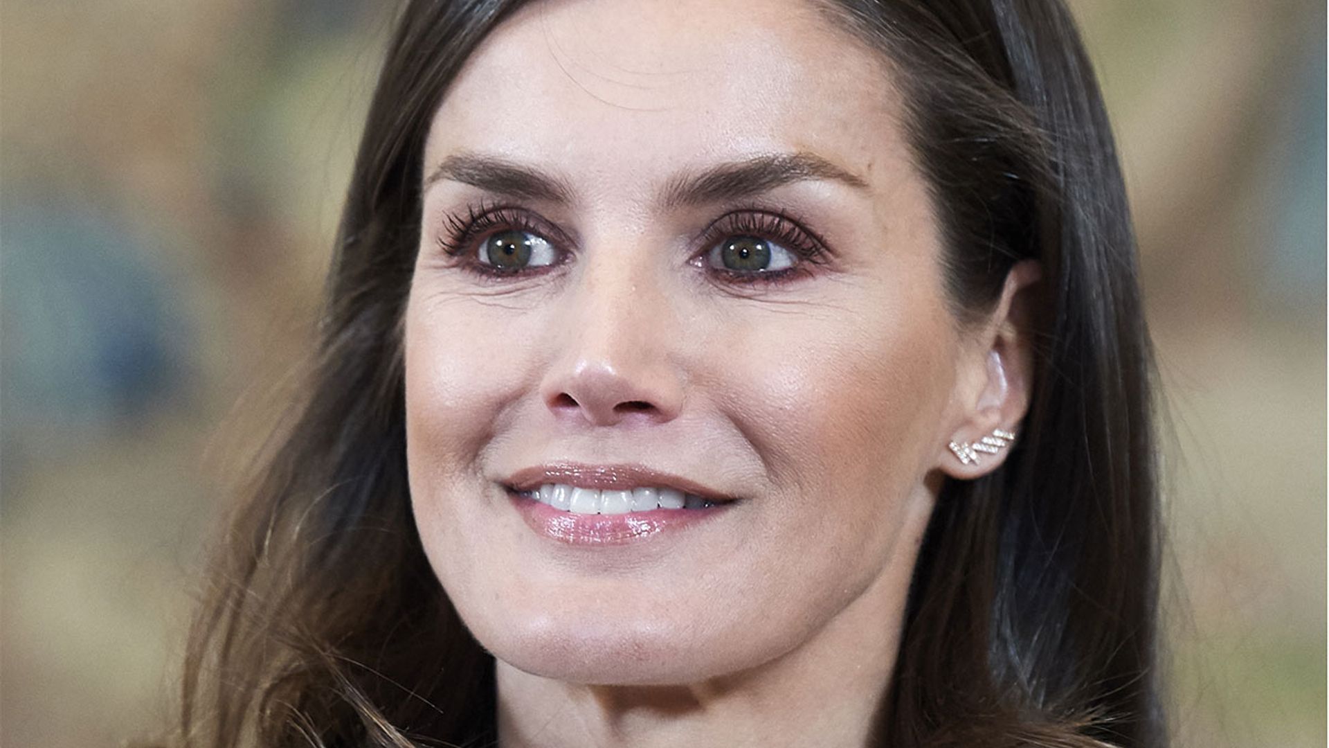 Queen Letizia stuns in striking monochrome as she joins British royals for Order of the Garter