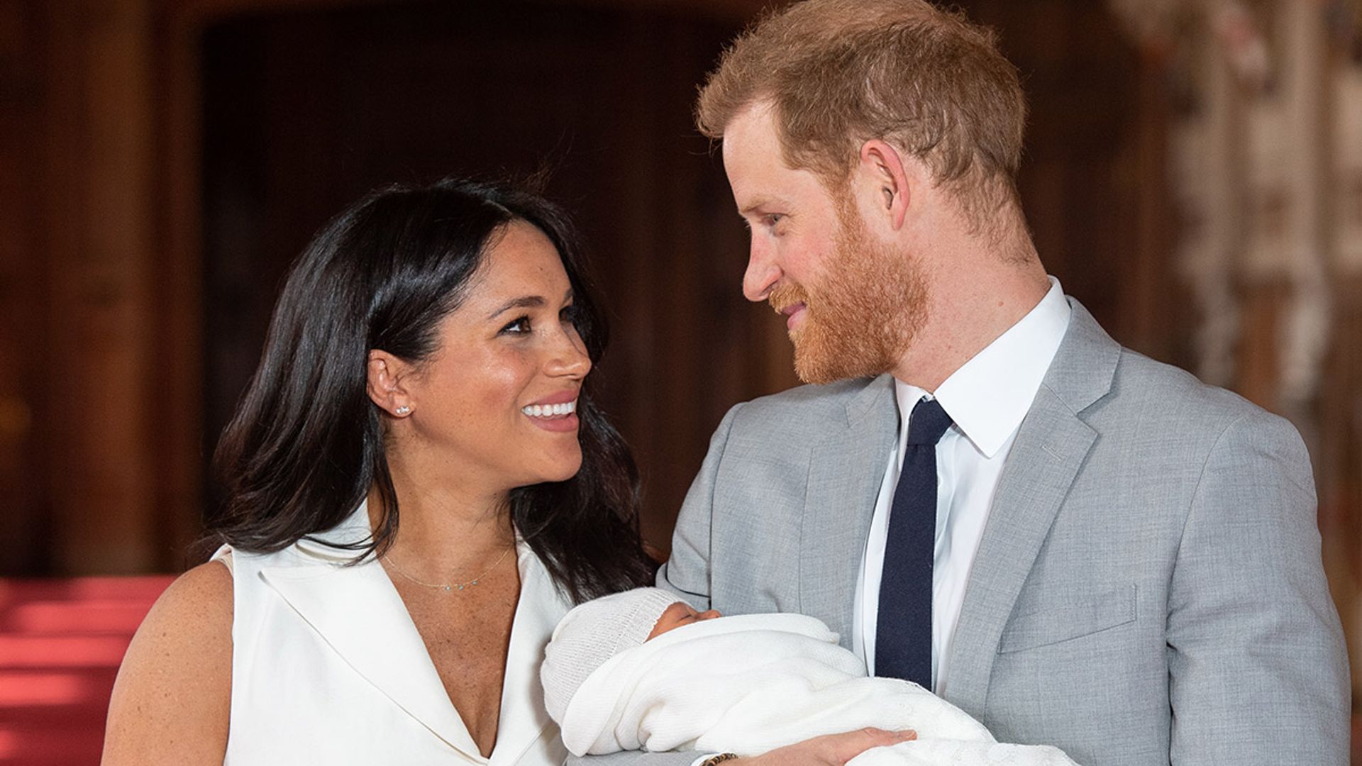 Prince Harry and Meghan Markle share picture of baby Archie Harrison's adorable jacket