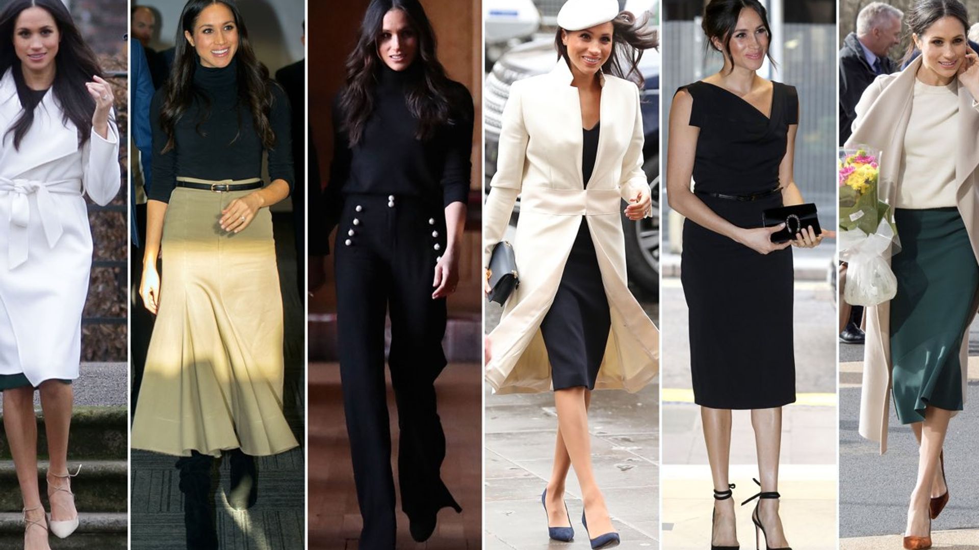 A definitive guide to Meghan Markle&#39;s style since joining the royal family  | HELLO!