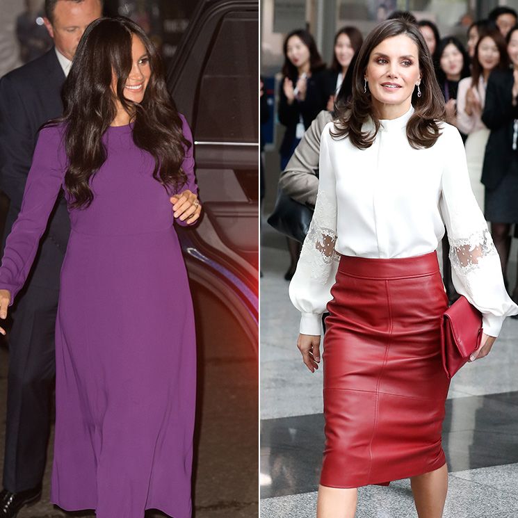 Royal Style Watch: stunning looks from Duchess Meghan, Queen Letizia and more regal ladies