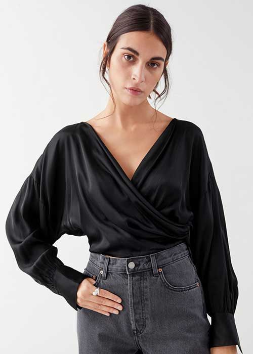 & Other Stories Sleeve top