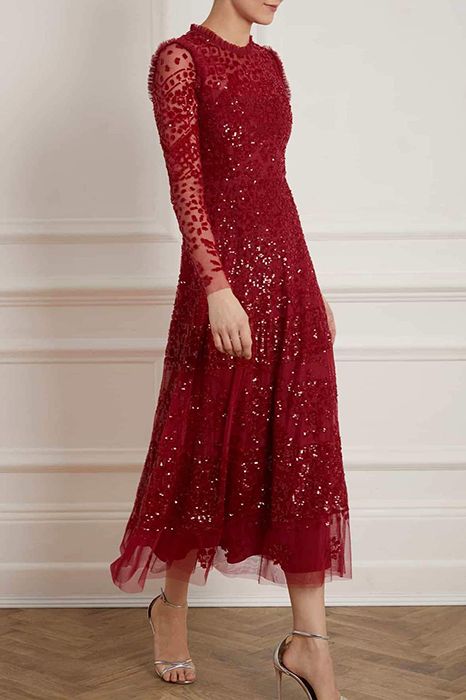 red-sequin-needle-and-thread-dress