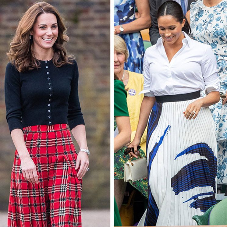 Royals love this skirt trend: From Kate Middleton to Princess Diana & Queen Letizia