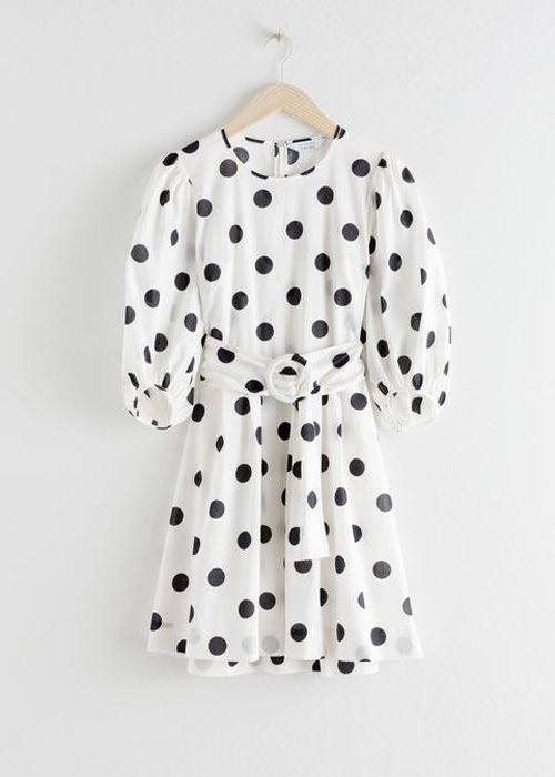 iconic polka dot dress