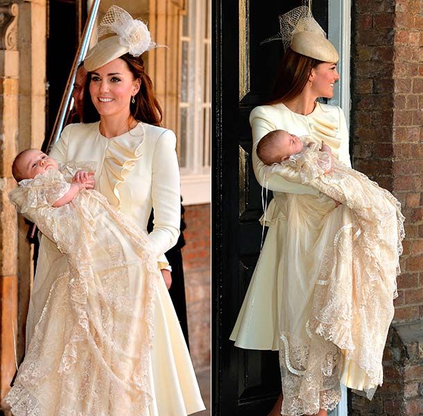 mother of baby christening outfit