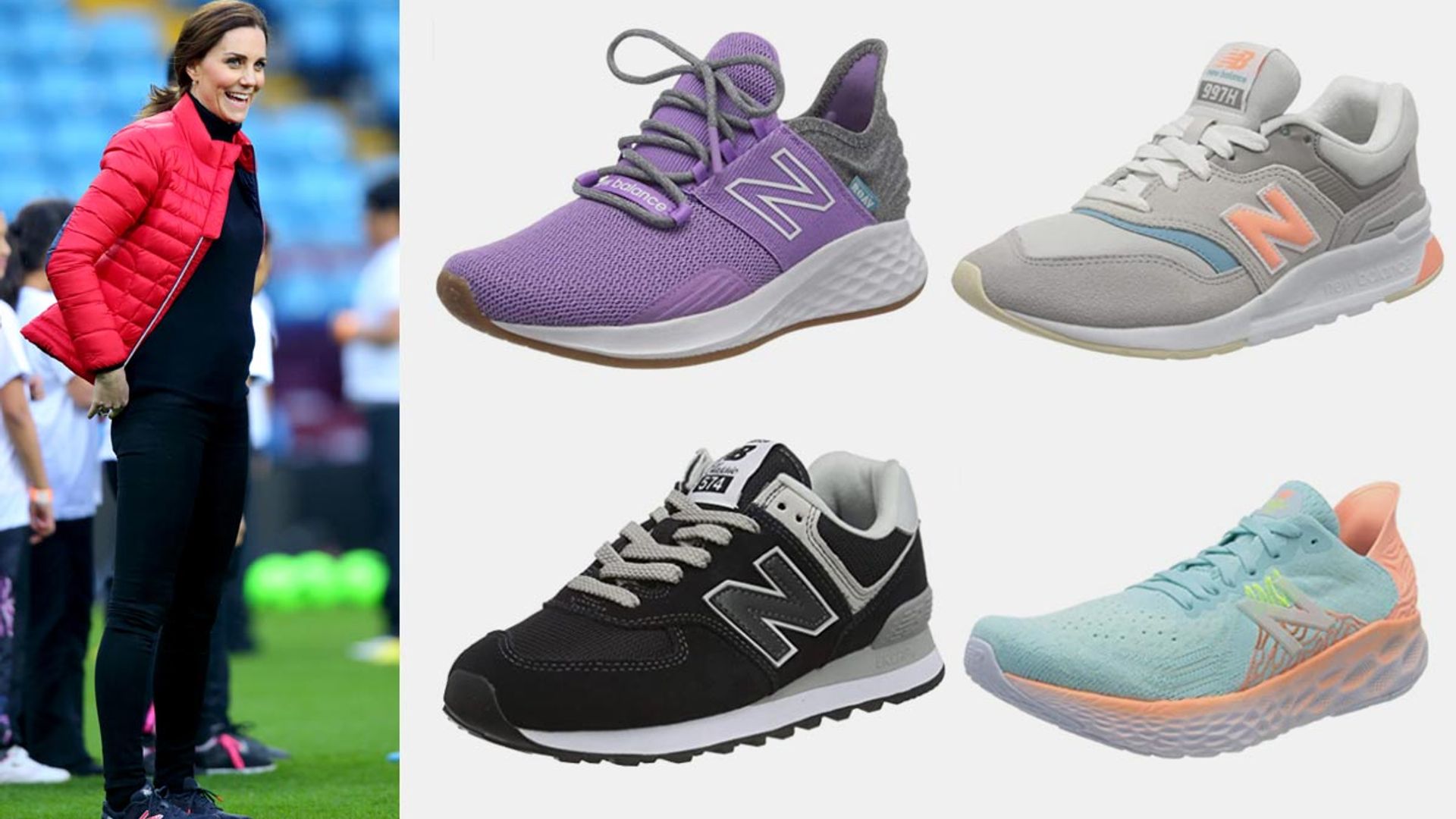 Kate Middleton's favourite trainer brand is up to 75% off - grab a pair before they sell out