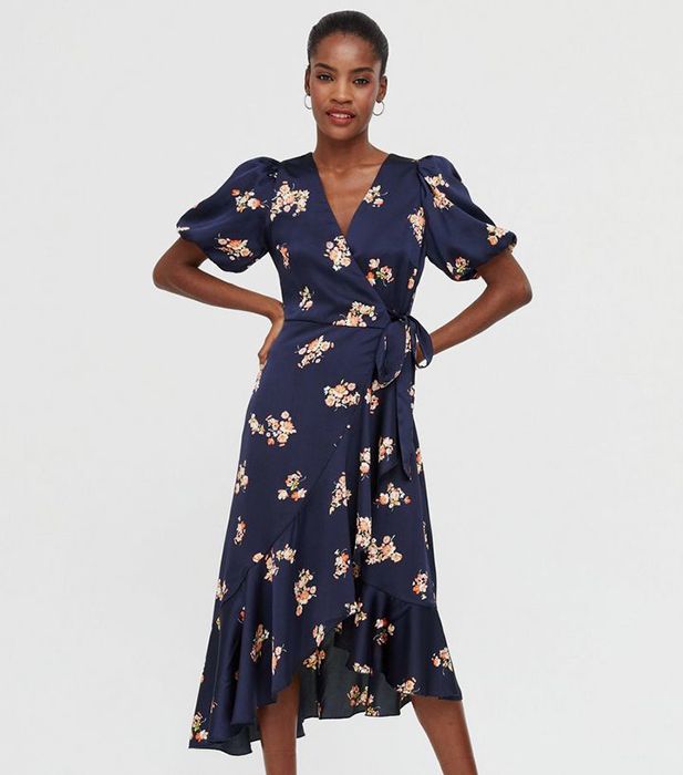 navy-satin-floral-puff-sleeve-wrap-dress-new-look