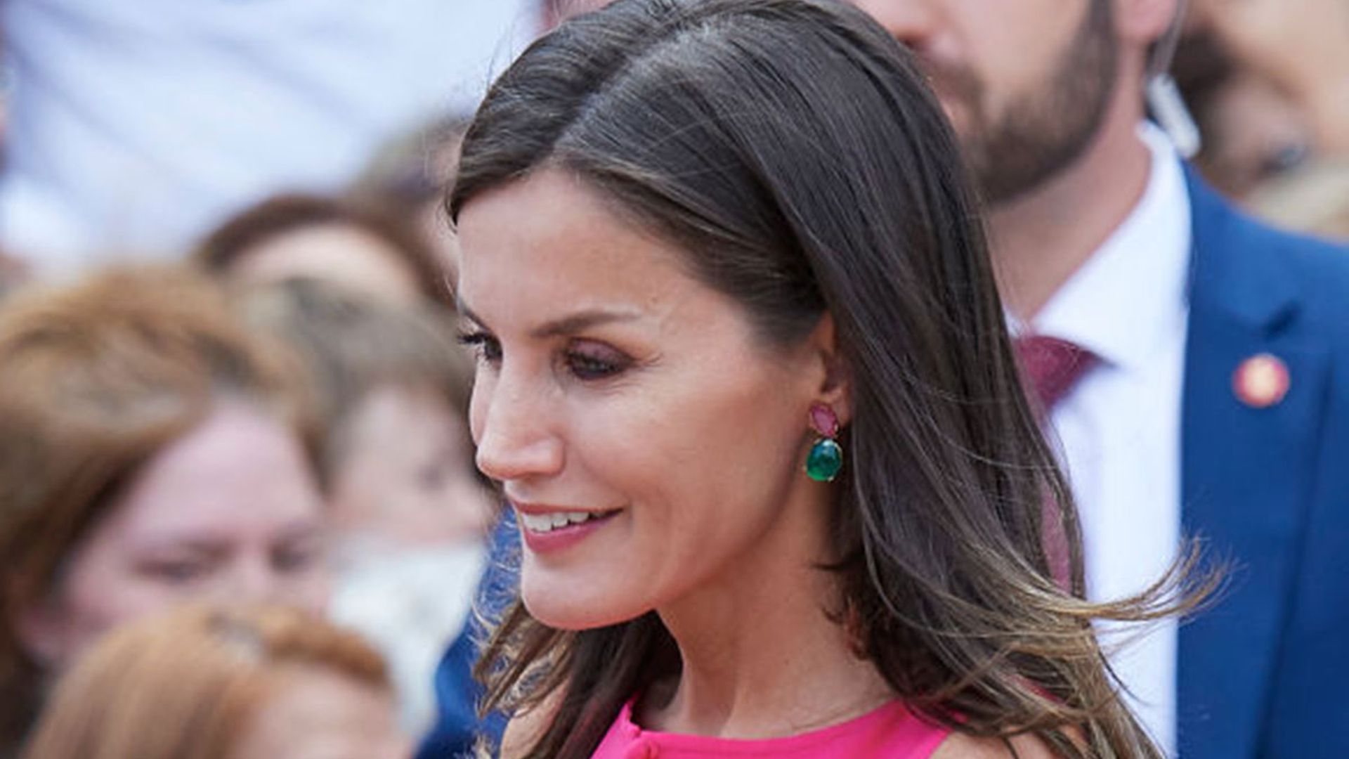 Queen Letizia makes a bold statement in the colour of the moment