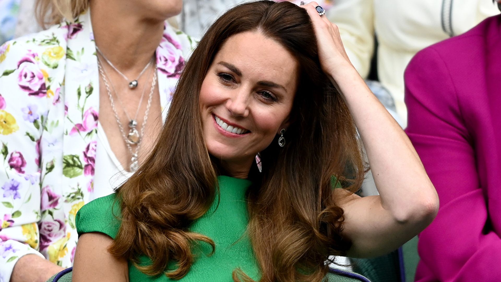Kate Middleton is quarantine-free in bold green dress at Wimbledon