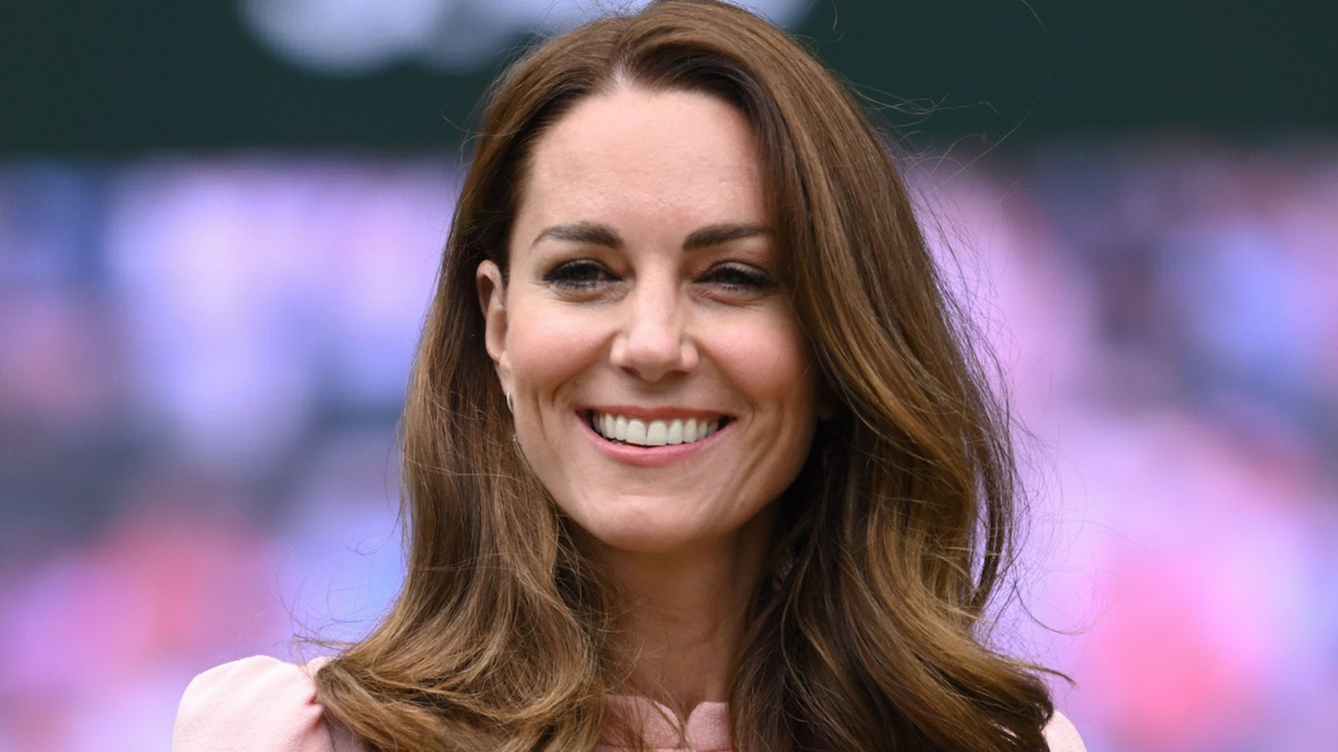 Kate Middleton looks incredible in baby pink dress as she steps out at Wimbledon again