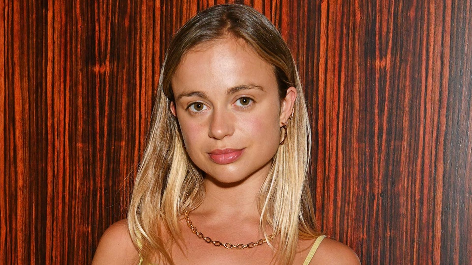 Lady Amelia Windsor dazzles in slinky black dress for night out in London