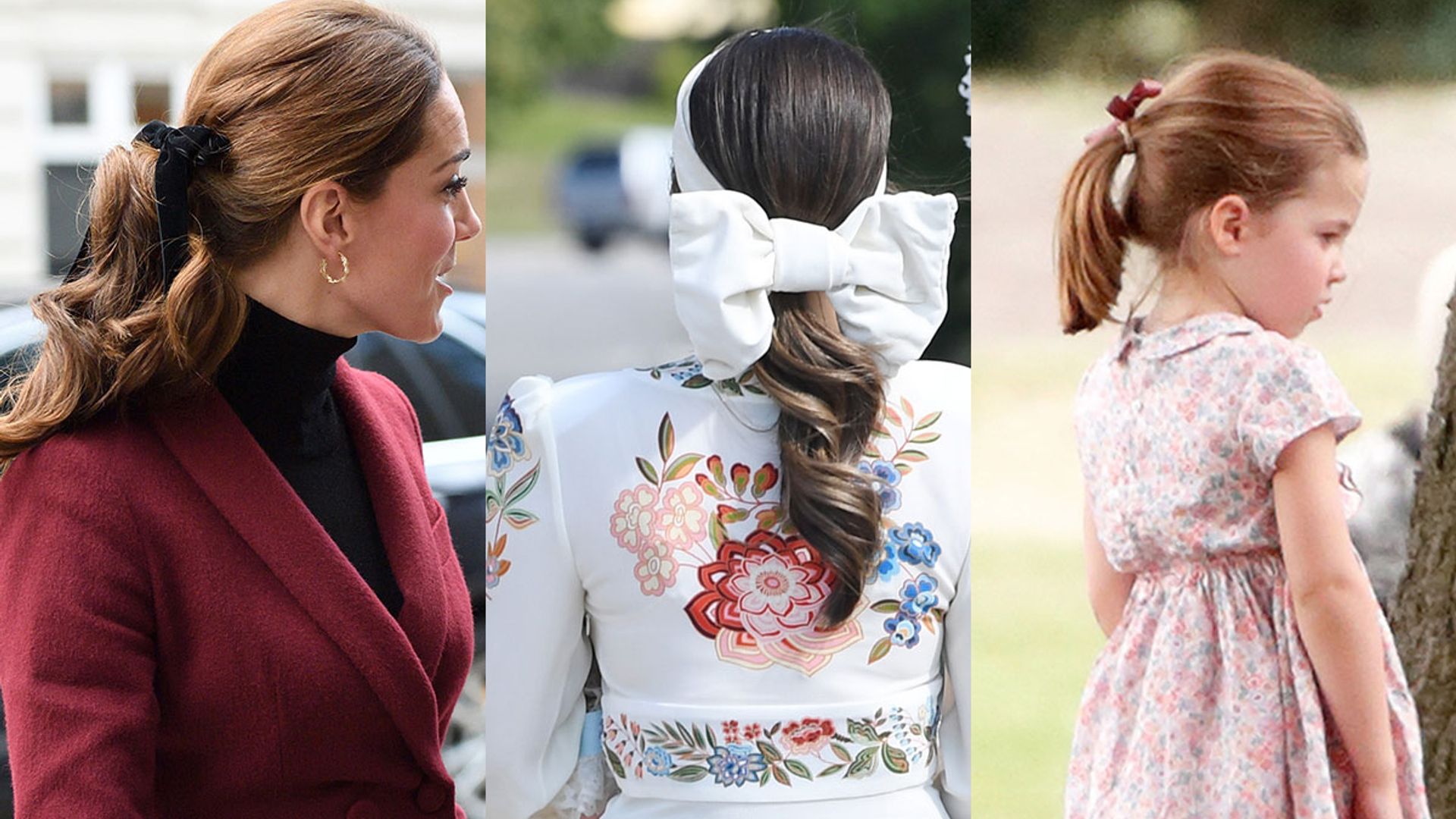 Royals wearing hair bows - from Kate Middleton to Princess Charlotte
