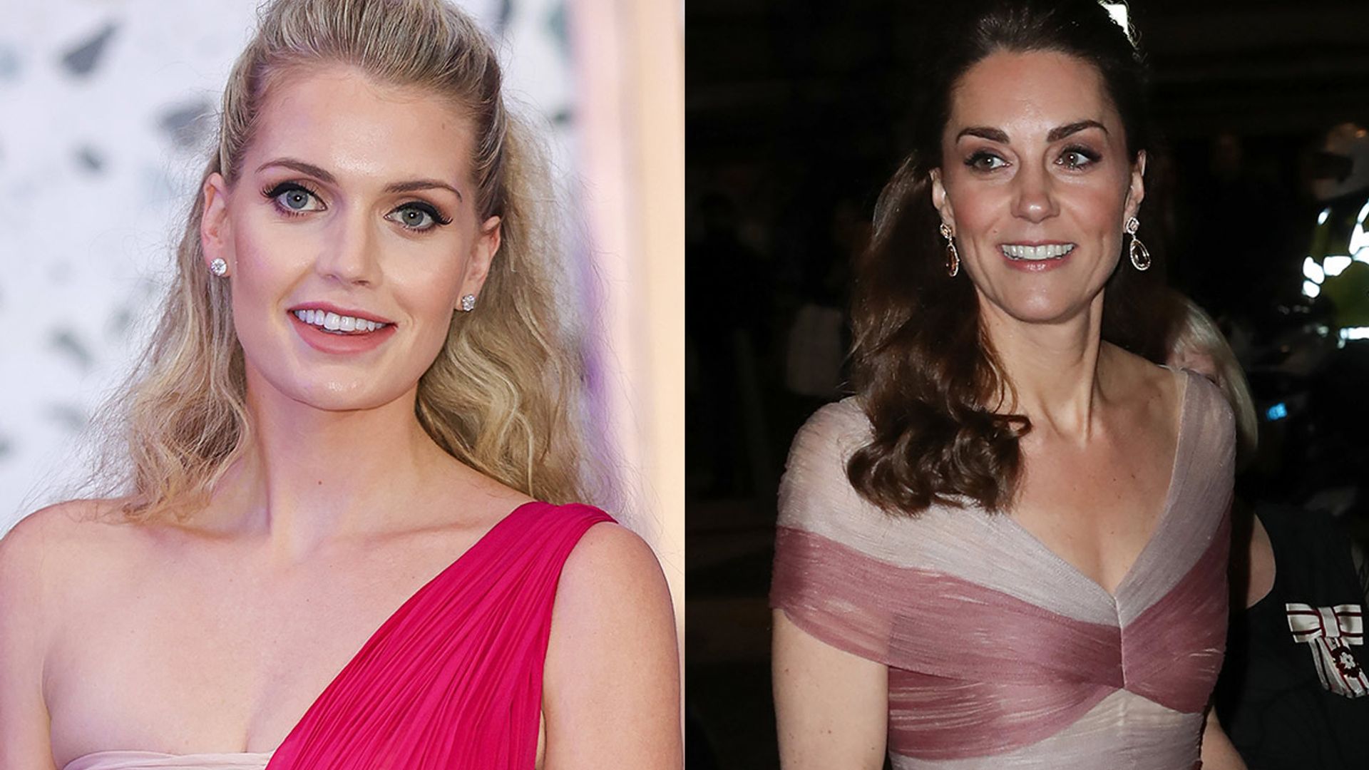 Lady Kitty Spencer channels Kate Middleton in the pink dress of dreams