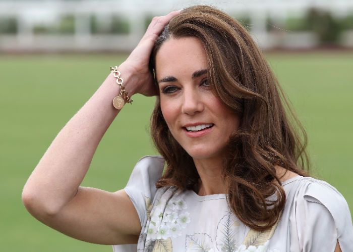 kate middleton chain link bracelet with disc intial