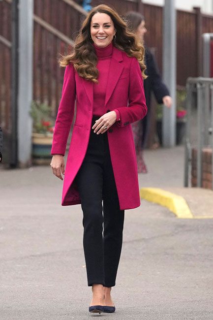 Kate-pink-red-coat