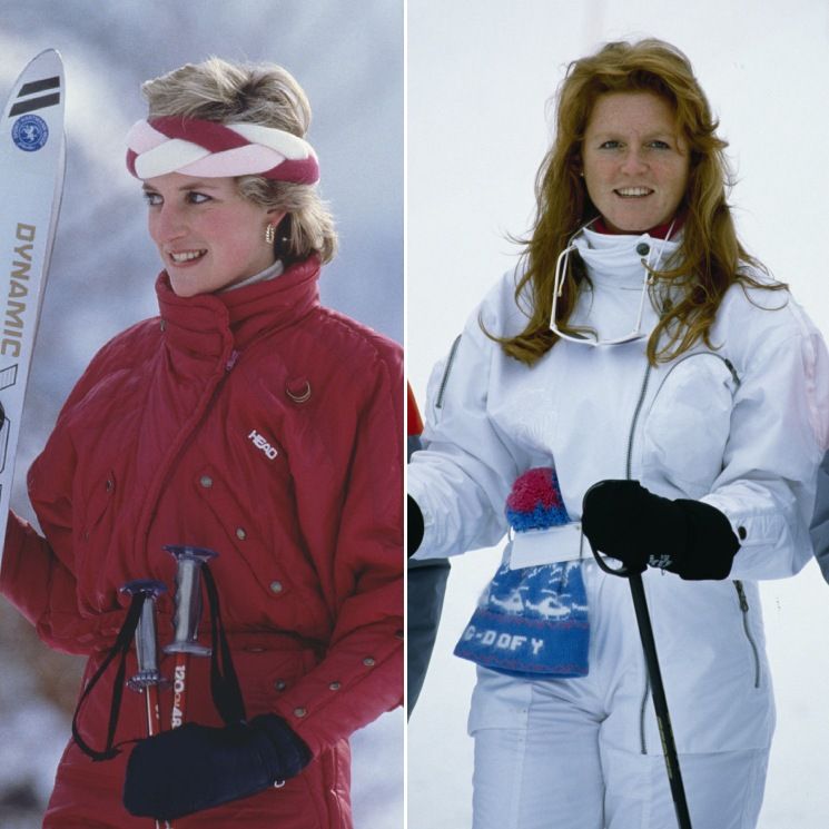 Royals in chic skiwear! Princess Diana, Sarah Ferguson, Princess Eugenie & more