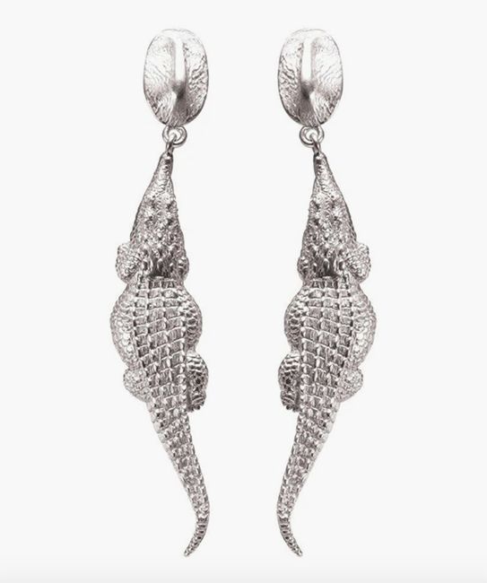 Crocodile-earrings