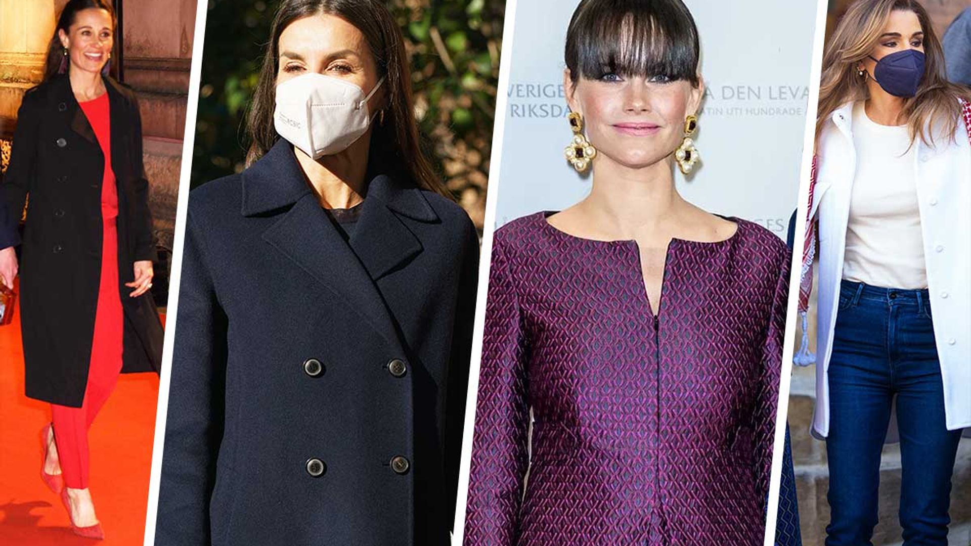 Royal style watch: Sophie Wessex, Pippa Middleton & Queen Letizia’s New Year style